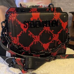 Steve Madden Evelyn Halloween dripping heart purse